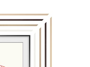 SAMSUNG 55-inch The Frame Customizable Bezel Modern Teak (VG-SCFA55TKBZA