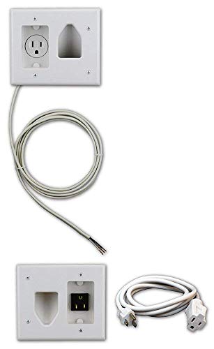 DATA COMM Electronics In Wall Cable Management Kit - TV Cable Hider Wall Kit - Behind Wall TV Wire Kit - Low Voltage In Wall Cord Concealer For Sleek TV Setup - Easy DIY Without Electrician DATA COMM Electronics In Wall Cable Management Kit - TV Cable Hider Wall Kit - Behind Wall TV Wire Kit - Low Voltage In Wall Cord Concealer For Sleek TV Setup - Easy DIY Without Electrician