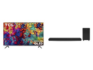 TCL 65-inch 6-Series 4K UHD Dolby Vision HDR QLED Roku Smart TV - 65R635