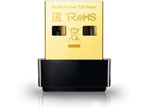 TP-Link Nano AC600 USB Wifi Adapter(Archer T2U Nano)- 2.4G/5G Dual Band Wireless Network Adapter for PC Desktop