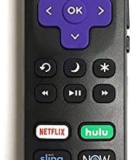 Hisense Roku TV Remote w/Volume Control & TV Power Button for All Hisense Roku built-in TV❌ NOT FOR other brand Roku TV ❌NOT FOR Roku Player (box) ❌NOT FOR Roku Stick!!