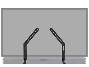 ECHOGEAR Under TV Sound Bar Mount - Adjust Height & Depth for Maximum Compatibility Between Your TV & Soundbar - Works with with LG