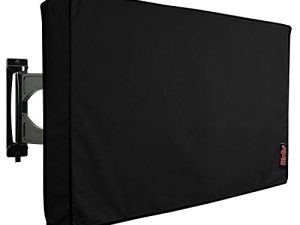 iBirdie Outdoor Waterproof and Weatherproof TV Cover for 55 inch Outside Flat Screen TV - Cover Size 52''W x 31''H x 5.5''D