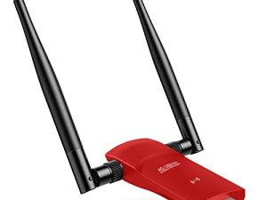 L-Link USB WiFi Adapter AC1300Mbps 3.0 Fast Connection for Desktop PC and Laptop with 2.4GHz