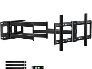 HCMOUNTING Heavy Duty Long Dual Arm TV Wall Mount Holds up to 179 lbs