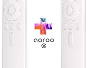 aarooGo Silicone Cover for aarooGo ATV Remote Control [w/Home & Volume] for Apple TV 4K Player [2-Pack]