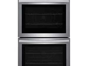 Frigidaire 30" Stainless Steel Double Electric Wall Oven With Fan Convection - FCWD3027AS