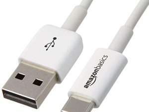Amazon Basics USB Type-C to USB-A 2.0 Male Charger Cable