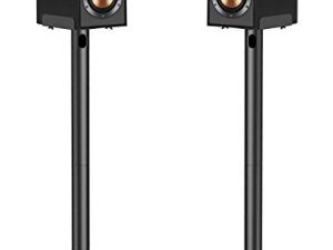 Universal Speaker Stands with Cable Management
