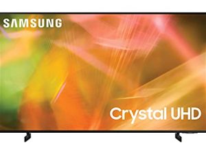 Samsung UN85AU8000 85 Inch UHD TV (2021) (Renewed)