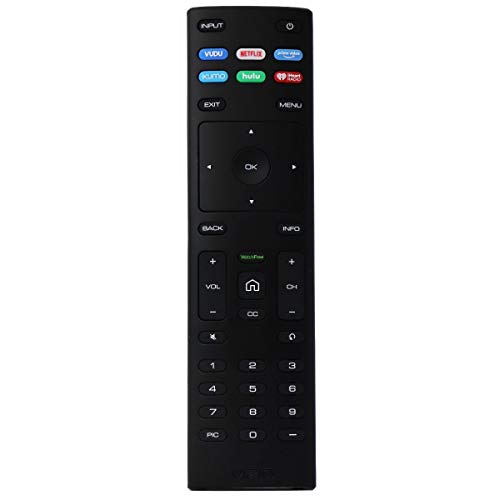 Vizio Remote Control (XRT136) with Vudu/Netflix/Prime Video Hotkeys - Black Vizio Remote Control (XRT136) with Vudu/Netflix/Prime Video Hotkeys - Black