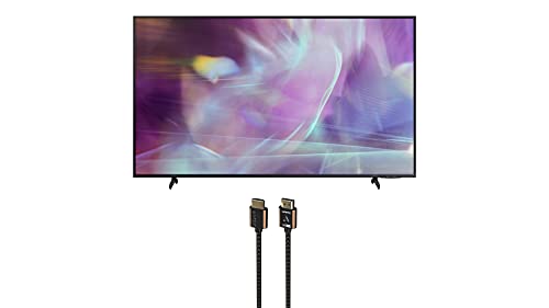 SAMSUNG QN32Q60AA 32" QLED Quantum HDR 4K Smart TV with an Austere 3S-4KHD2-2.5M III Series 4K HDMI Cable 2.5m (2021) SAMSUNG QN32Q60AA 32" QLED Quantum HDR 4K Smart TV with an Austere 3S-4KHD2-2.5M III Series 4K HDMI Cable 2.5m (2021)