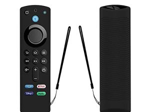 Black Remote Case Replacement for Stick (3rd Gen) / 4K Max 2021 Release Voice Remote