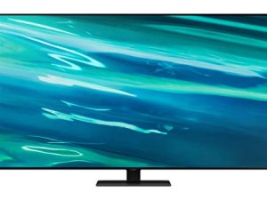 SAMSUNG QN55Q80AA 55" Class Ultra High Definition QLED 4K Smart TV with an Additional 1 Year Coverage by Epic Protect (2021)