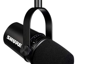 Shure MV7 USB Microphone for Podcasting