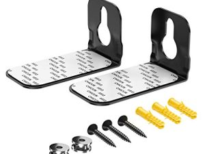 notiela Universal Sound Bar Mount Brackets Wall Mount Shelf for Samsung
