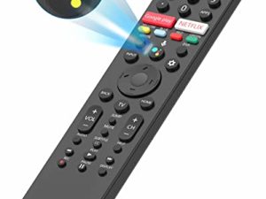 RMF-TX500U Voice Remote for All Sony TV/Compatible with All Sony LCD LED TV and Bravia XR 4/8K HDR Array LED TV with Smart Google TV w/one Year Warranty