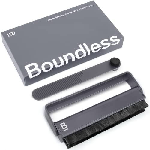 Boundless Audio Record Cleaning Kit - Anti-Static Vinyl Record Brush & Stylus Brush - 2 Piece Vinyl Record Cleaner Kit Boundless Audio Record Cleaning Kit - Anti-Static Vinyl Record Brush & Stylus Brush - 2 Piece Vinyl Record Cleaner Kit
