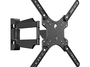 Suptek Adjustable TV Wall Mount Swivel and Tilt TV Arm Bracket for Most 32-55 inch LED