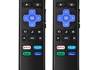 2 PCS Replaced Remote Control for Roku TV