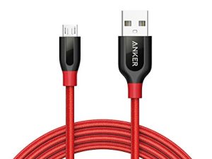 Anker Powerline+ Micro USB (6ft) The Premium Durable Cable [Double Braided Nylon] for Samsung
