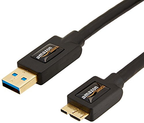 Amazon Basics USB 3.0 Charger Cable - A-Male to Micro-B - 3 Feet (0.9 Meters) Amazon Basics USB 3.0 Charger Cable - A-Male to Micro-B - 3 Feet (0.9 Meters)