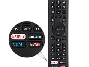 Marvour for Hisense-TV-Remote Compatible with All Hisense 4K LED HD UHD Smart TVs