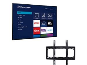 Westinghouse 55-Inch 4K Ultra HD Smart TV HDR10 Compatible with Alexa & Google Assistant 60Hz Refresh Rate + Free Wall Mount (No Stands) WR55UX4019 (Renewed)