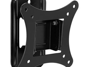 Mount-It! MI-2829 Small TV Monitor Wall Mount | RV TV Mount | VESA Wall Mount | Fits 19 20 21 22 23 24 25 27 32 Inch Screens | 75 100 VESA Compatible | Low-Profile Slim Design | 44lb Capacity