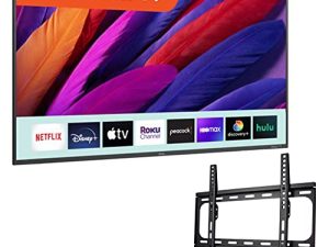 ONN 50-Inch Class 4K UHD (2160P) LED Smart TV HDR Compatible with Netflix