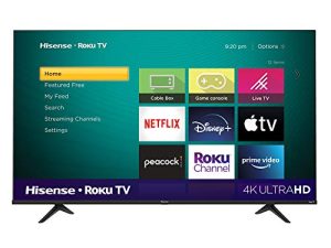 Hisense 65-Inch Class R6 Series Dolby Vision HDR 4K UHD Roku Smart TV with Alexa Compatibility (65R6G