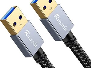 Ruaeoda USB to USB Cable 3 ft
