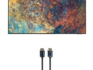 SAMSUNG QN98QN90AA 98" Neo QLED QN90 Series 4K Smart TV with a Austere 5S-4KHD2-1-5M V-Series 1.5m Premium 4K HDR HDMI Braided Cable (2021)