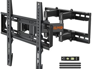 ELIVED Full Motion TV Mount TV Wall Mount Swivel and Tilt for Most 26-55 Inch TVs