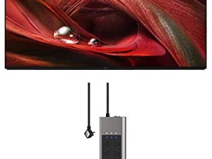 Sony XR85X95J Bravia XR X95J 85" 4K HDR Full Array LED Smart TV with an Austere 7S-PS8-US1 VII-Series 8 Outlet Power w/Omniport USB (2021)