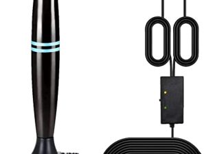 TV Antenna for Smart tv-Amplified - HDTV Indoor Digital Antenna 320+ Mile Long Range TV Antenna Support 4K 1080p Fire Stick All Television Outdoor Smart Antenna
