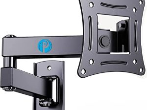 Full Motion TV Wall Mount Brackets Swivel Tilts Articulating Extension for 13-32 Inches LED LCD Flat Curved Screen TVs Monitors