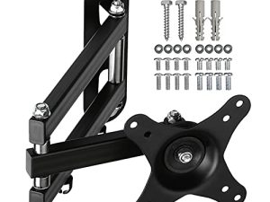 Suptek TV Wall Mount Swivel Tilt Rotation Full Motion Adjustable Articulating for Most 15- 32 inch LED