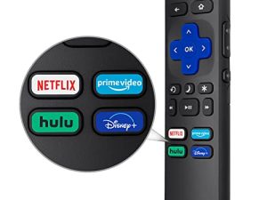 LOUTOC Universal TV Remote for All Roku TV