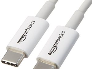 Amazon Basics USB Type-C to USB Type-C 2.0 Charger Cable - 6-Foot
