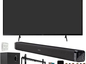 Sony KD75X85K 75" X85K 4K HDR LED TV with Smart Google TV (2022 Model) Bundle with Deco Gear Home Theater Soundbar with Subwoofer