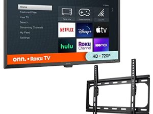 ONN 32-Inch Class HD (720P) LED Smart TV Compatible with Netflix