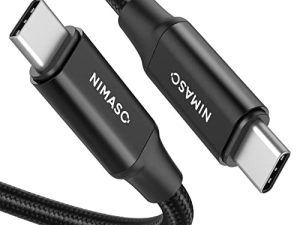 NIMASO USB C to USB C 3.1 Gen 2 Cable 10Gbps Data Transfer