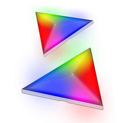 Monster MLB71038RGB PRISM0150 Smart Modular 3D LED Art Panel 2 Panel Add-On Pack Monster MLB71038RGB PRISM0150 Smart Modular 3D LED Art Panel 2 Panel Add-On Pack