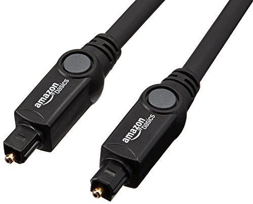 Amazon Basics Digital Optical Audio Toslink Cable for Sound Bar Amazon Basics Digital Optical Audio Toslink Cable for Sound Bar