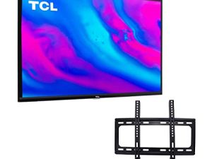TCL 32-Inch Class HD 720p Android Smart LED TV Dolby Digital Bluetooth Connectivity Chromecast & Google Assistant Built-in + Free Wall Mount (No Stands) 32S21 (Renewed)