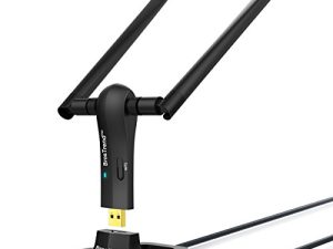 BrosTrend 1200Mbps Long Range USB WiFi Adapter for PC Desktop Laptop of Windows 11/10/8.1/8/7