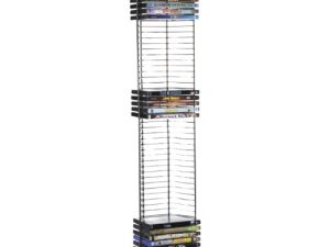 Atlantic 52-DVD/BLU Ray Disc Tower - PN 63712035 in Gunmetal