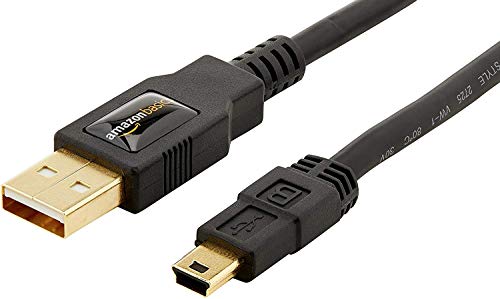 Amazon Basics USB 2.0 Charger Cable - A-Male to Mini-B Cord - 3 Feet (0.9 Meters) Amazon Basics USB 2.0 Charger Cable - A-Male to Mini-B Cord - 3 Feet (0.9 Meters)