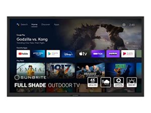 SunBrite Veranda 3 Series 55-inch Full Shade Smart Outdoor TV (2022) | 4K Ultra HD HDR QLED Weatherproof Television - 1